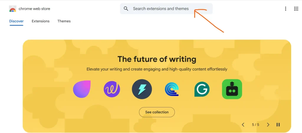 How to Add Grammarly Extension to Chrome: step 2