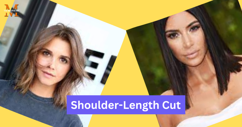 Shoulder length cut