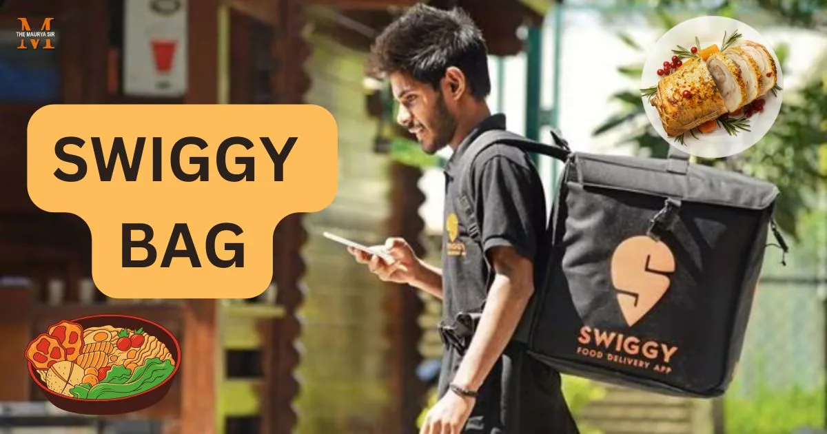 Official Swiggy Delivery Bag with Thermal Insulation