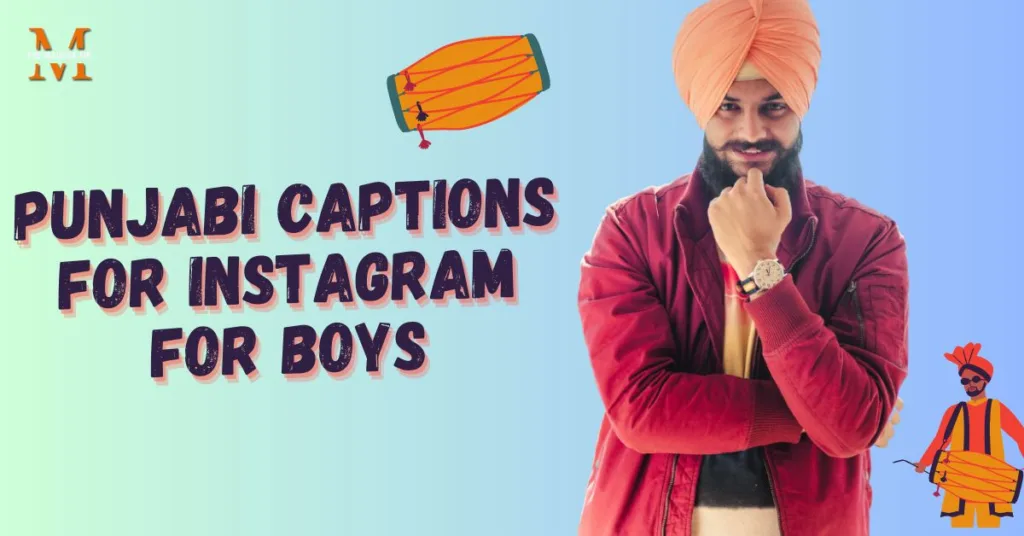 Punjabi Captions for Instagram for Boys