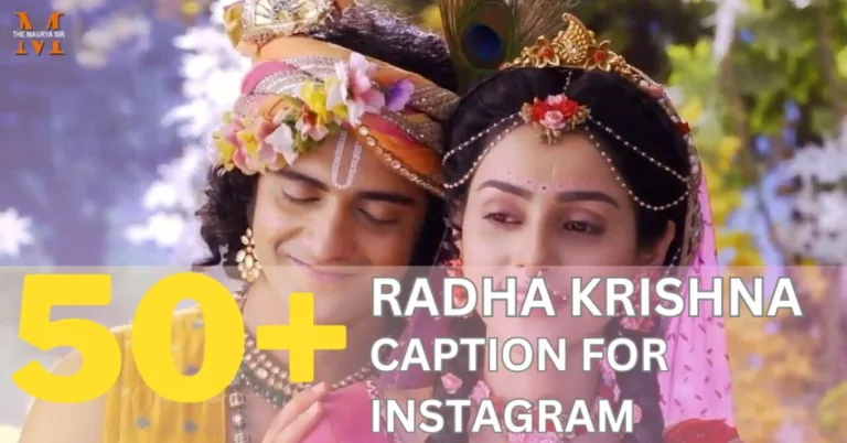 Radha Krishna Caption for Instagram