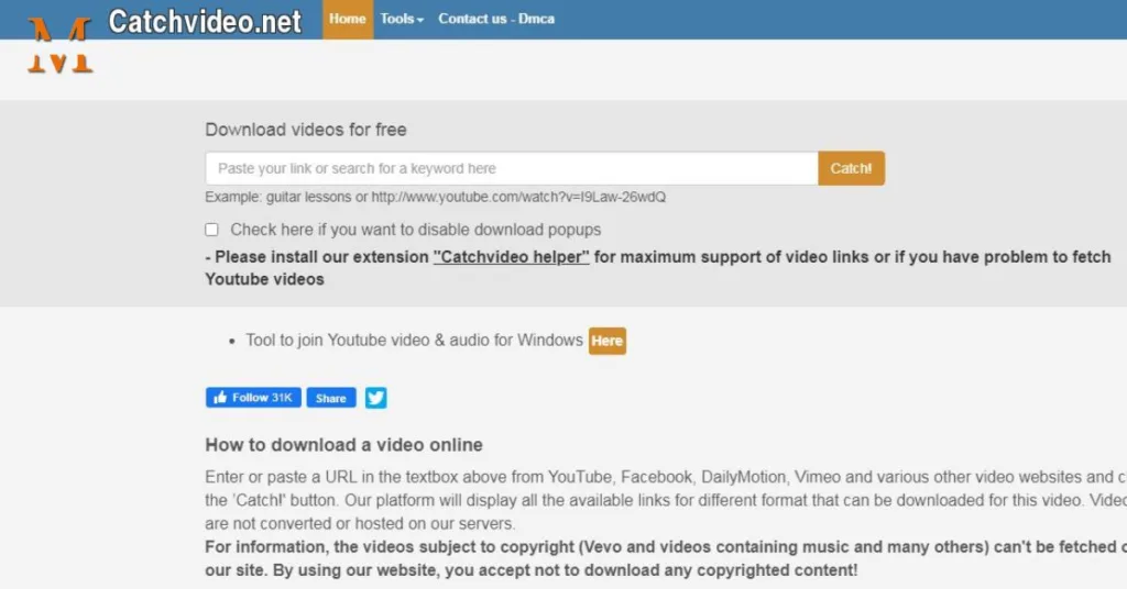 CatchVideo Youtube MP4 Video