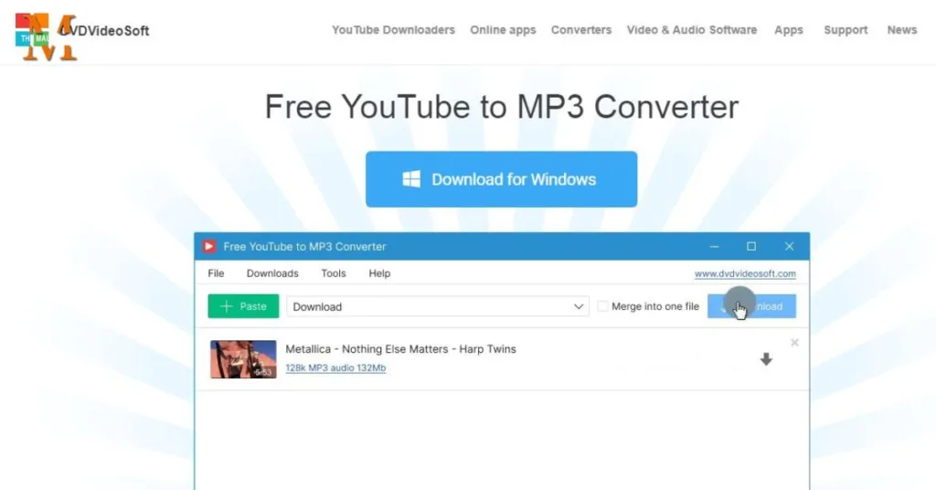 DVDVideoSoft YouTube MP3 Converter