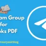 Telegram Group for Books PDF