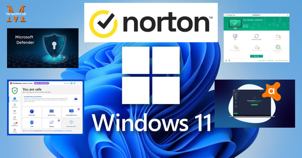 Best 5 Antivirus for Windows 11