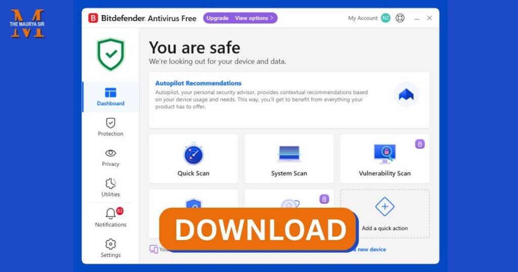 Antivirus for Windows 11 #Bitdefender Antivirus Free Edition