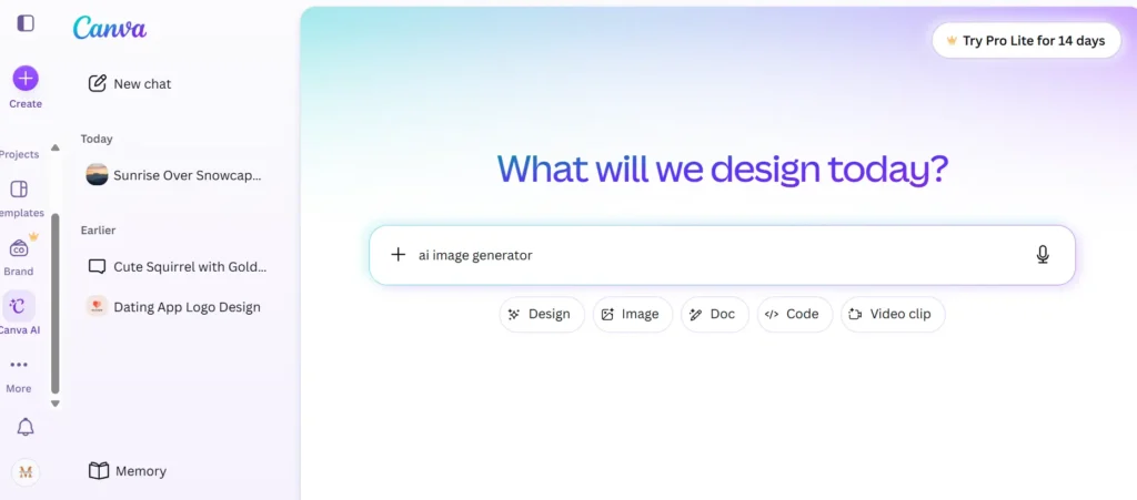 Canva AI Image Generator – Best for Social Media & Marketing
