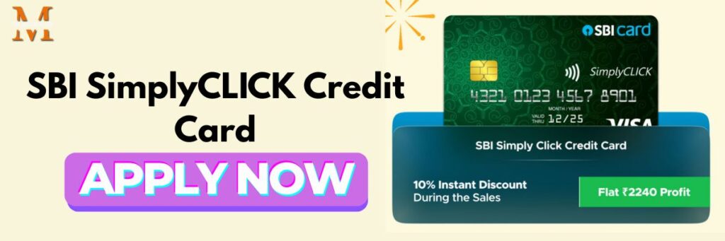 SBI Simply CLICK Credit Card