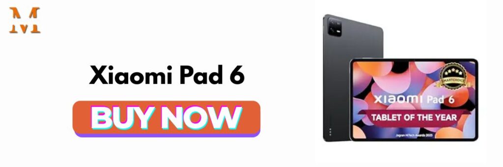 Lightweight Tablets: Xiaomi Pad 6