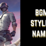 BGMI STYLISH NAMES