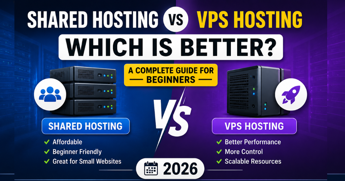 Shared Hosting vs VPS Hosting