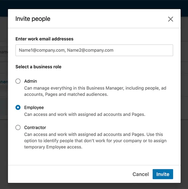 Invite LinkedIn Team Members step4 Invite LinkedIn Team Members step4